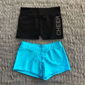 Bundle of 2 Cheer Spandex Shorts